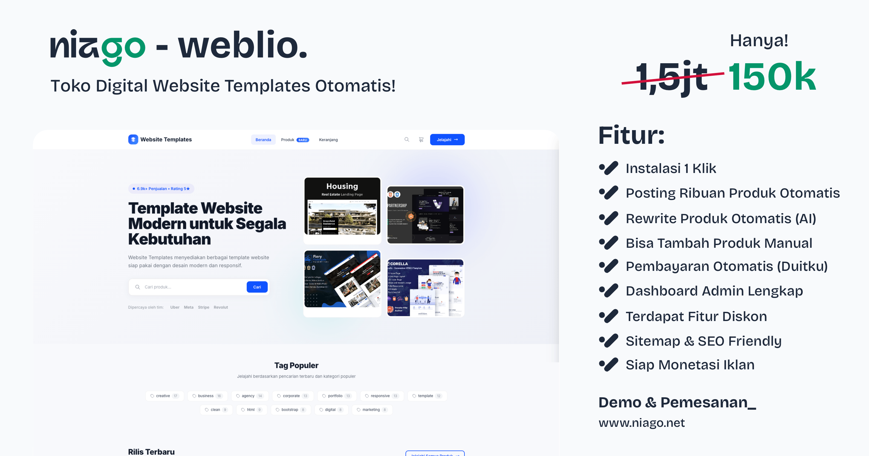 Weblio - Template Web Modern