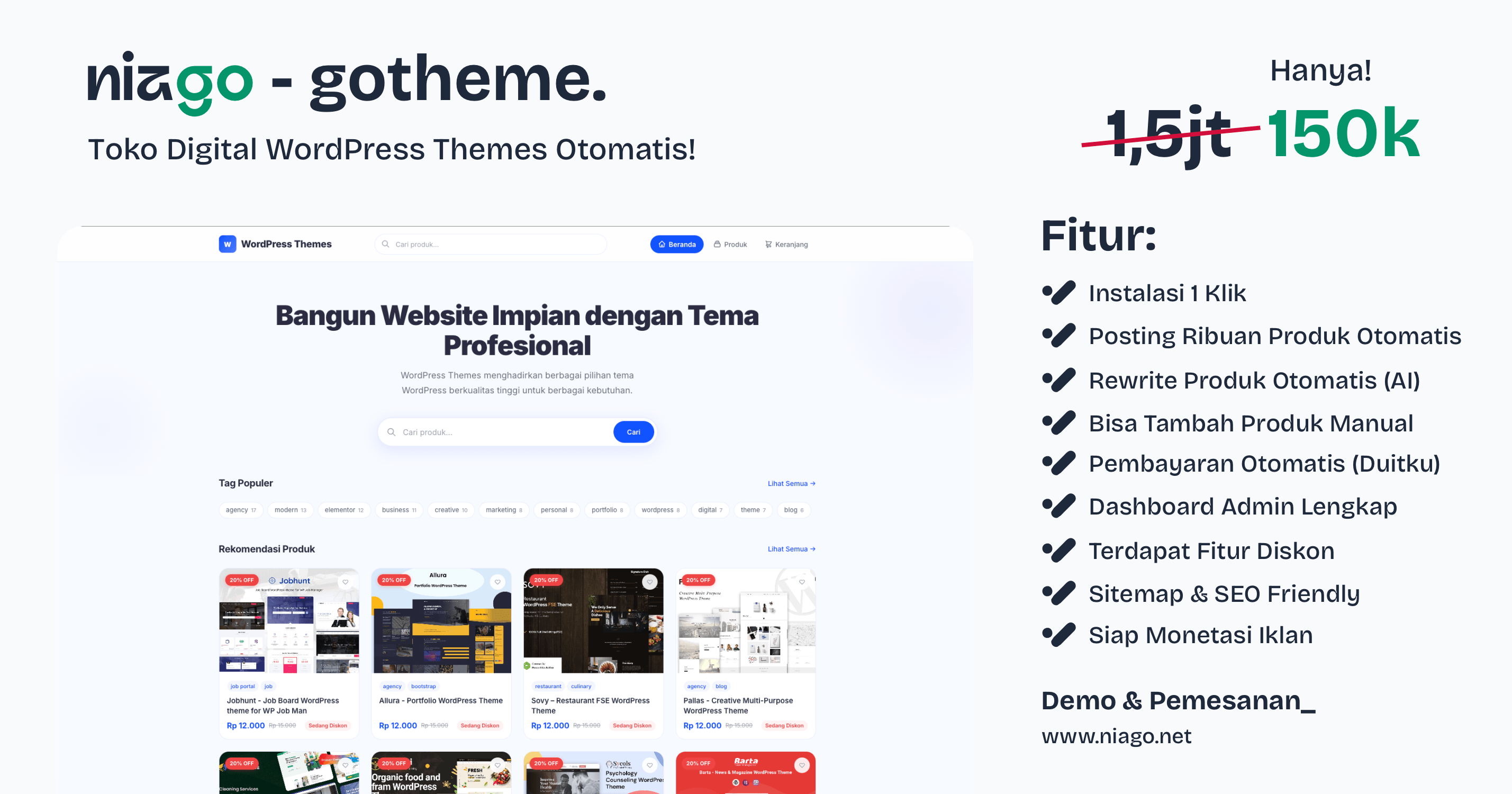 Gotheme - Tema untuk WordPress